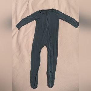 Kyte Zippered Footie in Cove